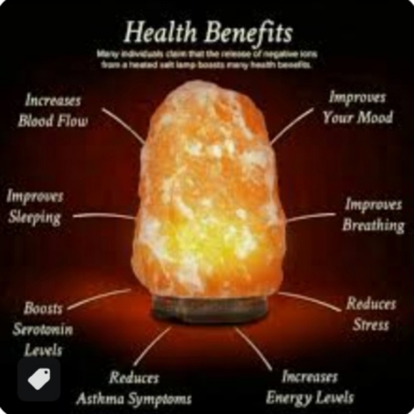 Natural Himalayan Pink Salt Lamp, Rose  7.5"×5" with Dimmer Switch - Picture 6 of 8